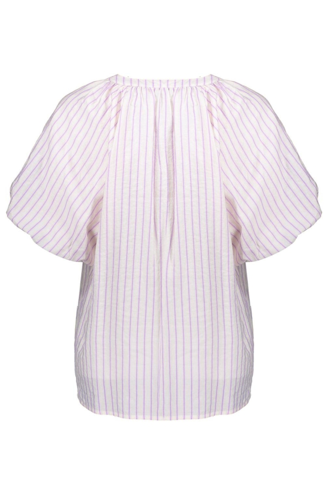 TOP STREPEN STRIKDETAIL 53062 14 Off-White/Lilac